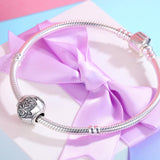 925 Sterling Silver Fatima Hand Beads For Diy Bracelets & Necklaces