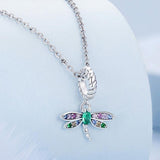 Zircon Dragonfly Beaded Accessory