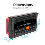 7 Inch Hd Touch Car Mp5 Player W / Bluetooth Reverse Mobile Internet Wired Carplay & Android Auto