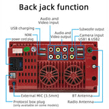 7 Inch Hd Touch Car Mp5 Player W / Bluetooth Reverse Mobile Internet Wired Carplay & Android Auto