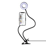 Adjustable 3.5 Live Broadcast Led Fill Light with Phone Clamp