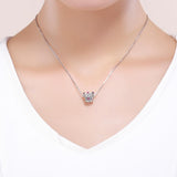 925 Sterling Silver Red Crown Beads For Diy Bracelets