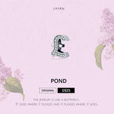 925 Sterling Silver Currency Symbol Pendant For Diy Bracelets And Necklaces