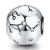 925 Sterling Silver Diy Zodiac Bracelet Beads Leo Style - Leo