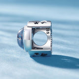 925 Sterling Silver Blue Moon Bead Bracelet Temperature Sensitive