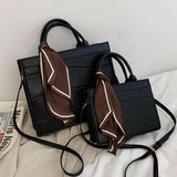 Black Crossbody Bag For Women Versatile & Large - Brown Small