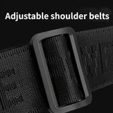 Men's Army Green Shoulder Messenger Bag Large - Large Black