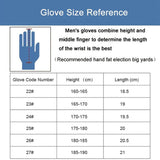 Anti-slip Sheepskin Golf Gloves for Men - Left Hand Size 26