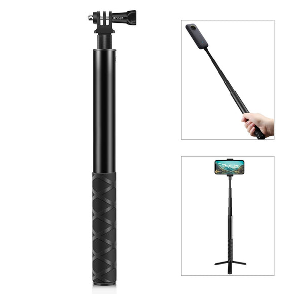 110cm Metal Selfie Stick Monopod for Insta360 one Rs X2 X3 X4