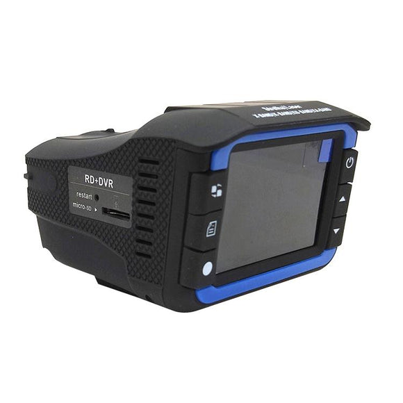 2-in-1 Electronic Dog Driving Recorder with Radar Warning