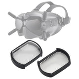2 Pcs Myopia Glasses Lens Vision Correction Aspherical Lens for Dji Fpv Goggles V2
