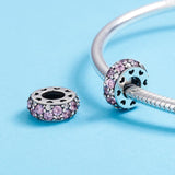 925 Sterling Silver Heartbeat Bead Pendant For Diy Bracelets And Necklaces