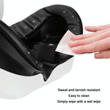 Blackout Sweat Face Cover with Magnetic Closure - Pico 4 Sponge Leather