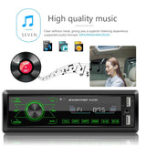12V Car Radio Receiver Mp3 Player - Bluetooth Fm Usb Sd Card - Hands-Free Calling