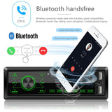 12V Car Radio Receiver Mp3 Player - Bluetooth Fm Usb Sd Card - Hands-Free Calling