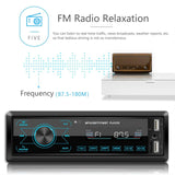 12V Car Radio Receiver Mp3 Player - Bluetooth Fm Usb Sd Card - Hands-Free Calling