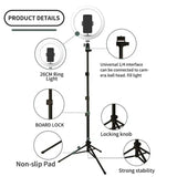 10 Inch Ring Light Set for Live Streaming and Beauty Stand