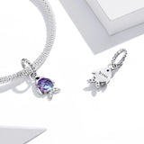 925 Sterling Silver Fantasy Fish Pendant For Diy Bracelets & Necklaces