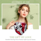 925 Sterling Silver Diy Love Beads For Valentine'S Bracelet