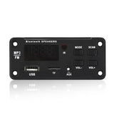12V 50W Car Mp3 Player With Bluetooth Fm Call Recording - Jx-916Bt