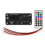 12V 50W Car Mp3 Player With Bluetooth Fm Call Recording - Jx-916Bt