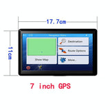 7 Inch Car Gps Navigator 8G + 128M Resistive Screen South America Map Fm / Tf Card Support