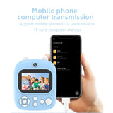 32g Instant Camera with 2.4 Display & Card Reader for Kids - 1200w Blue - 32G + Card Reader Purple