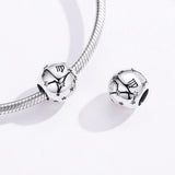 925 Sterling Silver Diy Zodiac Bracelet Beads Virgo Style - Virgo