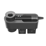 Wall Mounted Hair Dryer Bracket Storage Rack Black Nickel - Ordinary Red