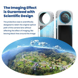 Amagisn Silicone Protective Cover for Insta360 X4 - Lens Cover Gray