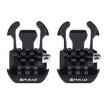 2-pack Quick Release Buckles for Gopro Insta360 Dji Action and Other Cameras - Horizontal Surface Compatible