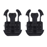 2-pack Quick Release Buckles for Gopro Insta360 Dji Action and Other Cameras - Horizontal Surface Compatible