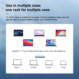 Adjustable Aluminum Laptop Stand - Multi-functional & Foldable