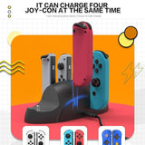 Versatile 6-in-1 Joycon Holder for Nintendo Switch
