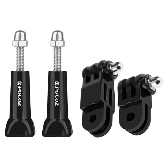 3-way Pivot Arm with Long Screws for Action Cameras - Jaws Flex Clamp Mount for Gopro