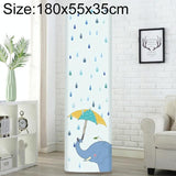 180x55x35cm Raindrop Fabric Dust Cover for Vertical Cabinet Air Conditioners