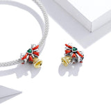 925 Sterling Silver Diy Bell Beads For Bracelets & Necklaces
