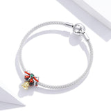 925 Sterling Silver Diy Bell Beads For Bracelets & Necklaces