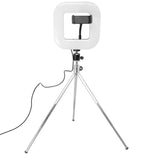 28cm Dimmable Led Square Light with Tripod for Mobile Phone Live Streaming