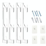 Acrylic Game Controller and Headphone Wall Mount - Set of 2