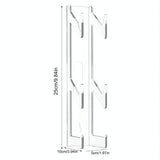 Acrylic Game Controller and Headphone Wall Mount - Set of 2