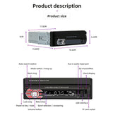 7 Inch Hd Car Mp5 Player W / Gps Bluetooth Mirror Link Fm Tf & Usb