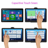 7 Inch Car Gps Navigator 8G + 128M Resistive Screen Fm / Tf Card Support - Africa Map