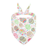 Cute Pet Triangle Towel Bib Cartoon Cats And Dogs Drool Towel Scarf - 07