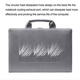 15.4 Inch Laptop Bag & Power Bag - Protective Tote for Macbook Pro - Dark Gray