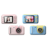 32gb Memory Card & Card Reader Included with 2.4 Hd Reversible Kids Camera - Pink