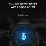 Car Obd2 Hud Display L3 Digital Head Up Screen