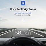 Car Obd2 Hud Display L3 Digital Head Up Screen