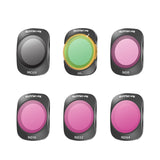 Dji Pocket 3 Camera Lens Filter - 6 In 1 Uv Cpl Nd8-64
