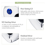 925 Sterling Silver Heart Buckle Beads For Diy Bracelets & Necklaces